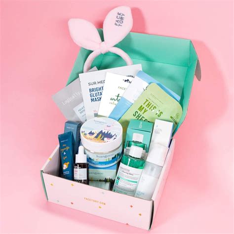 skin care monthly box.